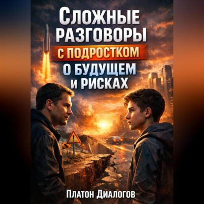 Обложка аудиокниги «Сложные Разговоры с Подростком о Будущем и Рисках»