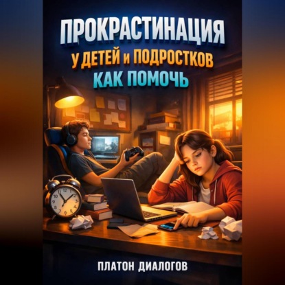 Обложка аудиокниги «Прокрастинация у Детей и Подростков Как Помочь»