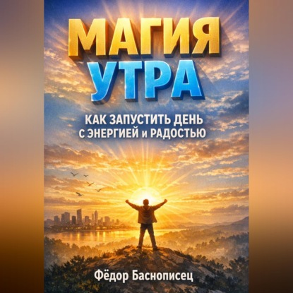Обложка аудиокниги «Магия Утра Как Запустить День с Энергией и Радостью»