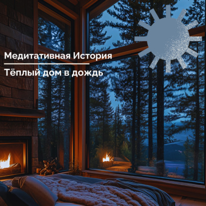 Теплый Дом с камином в дождливый вечер | История для отдыха