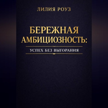 Бережная амбициозность: успех без выгорания