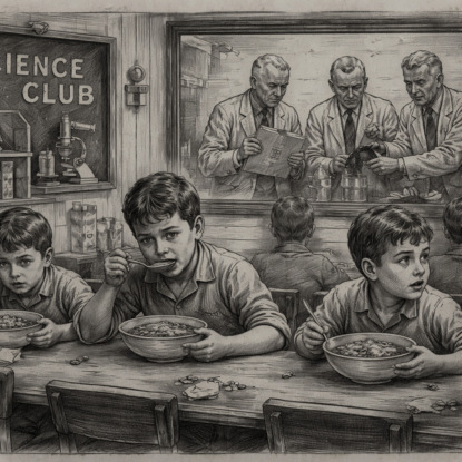 Рекламная каша и радиоактивные дети