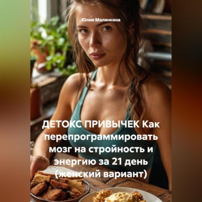 Обложка аудиокниги «ДЕТОКС ПРИВЫЧЕК Как перепрограммировать мозг на стройность и энергию за 21 день (женский вариант)»
