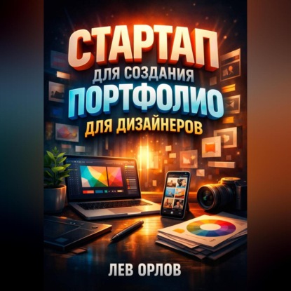 Обложка аудиокниги «Стартап для создания портфолио для дизайнеров»