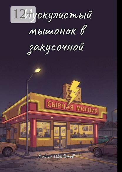 Мускулистый мышонок в закусочной