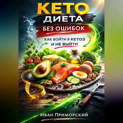 Обложка аудиокниги «Кето диета без ошибок как войти в кетоз и не выйти»