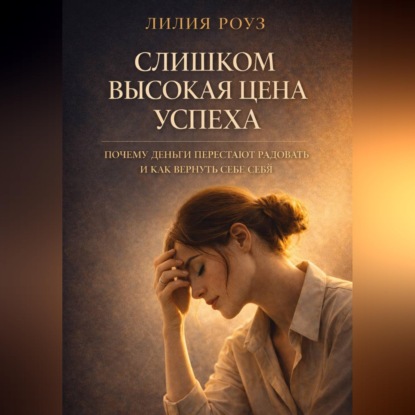 Обложка аудиокниги «Слишком высокая цена успеха: почему деньги перестают радовать и как вернуть себе себя»