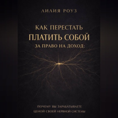 Обложка аудиокниги «Как перестать платить собой за право на доход: почему вы зарабатываете ценой своей нервной системы»