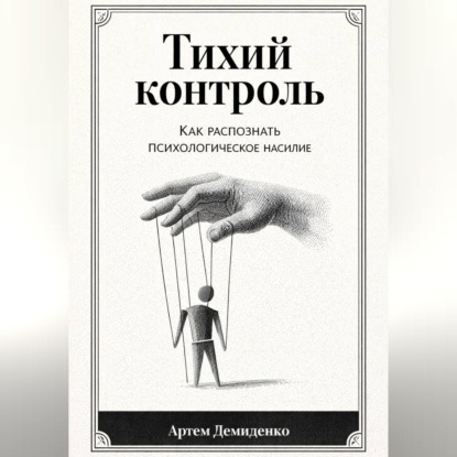 Обложка аудиокниги «Тихий контроль: Как распознать психологическое насилие»