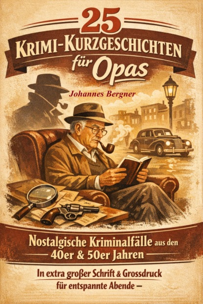 25 Krimi-Kurzgeschichten für Opas: