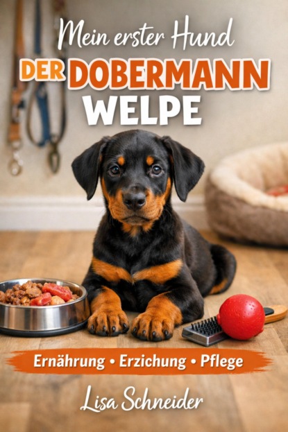 Mein erster Hund der Dobermann Welpe