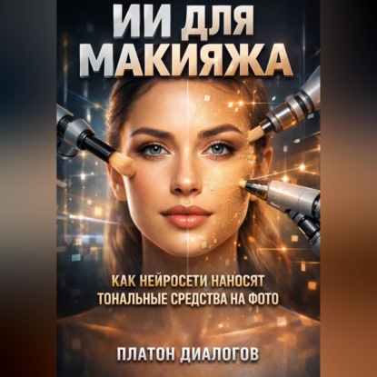 Обложка аудиокниги «ИИ для макияжа как нейросети наносят тональные средства на фото»