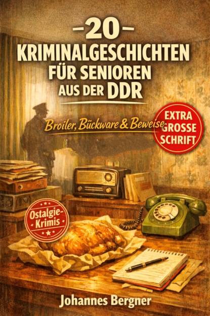 20 Kriminalgeschichten für Senioren aus der DDR