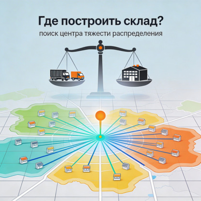 Тема 8. Где поставить склад, чтобы сэкономить миллионы? Тайны оптимального расположения