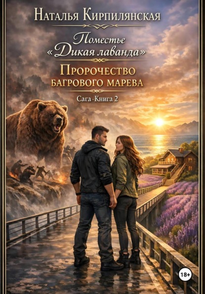 Поместье "Дикая лаванда" Пророчество багрового марева Сага Книга 2