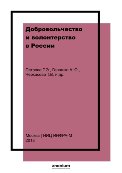 Добровольчество и волонтерство в России: история и современность