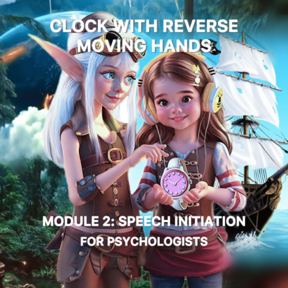 CLOCK WITH REVERSE MOVING HANDS. SPEECH INITIATION. MODULE 2 FOR PSYCHOLOGISTS.