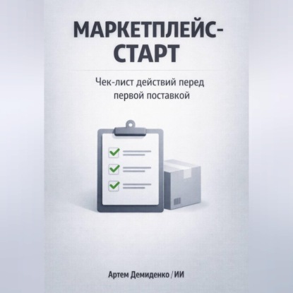 Маркетплейс-старт: Чек-лист действий перед первой поставкой