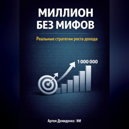 Обложка аудиокниги «Миллион без мифов: Реальные стратегии роста дохода»