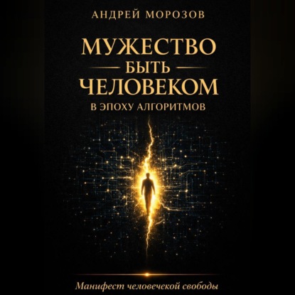 Обложка аудиокниги «Мужество быть человеком в эпоху алгоритмов: Манифест человеческой свободы»