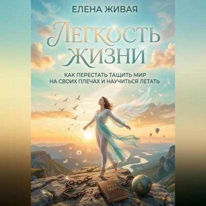 Обложка аудиокниги «Легкость Жизни: как перестать тащить мир на своих плечах и научиться летать»
