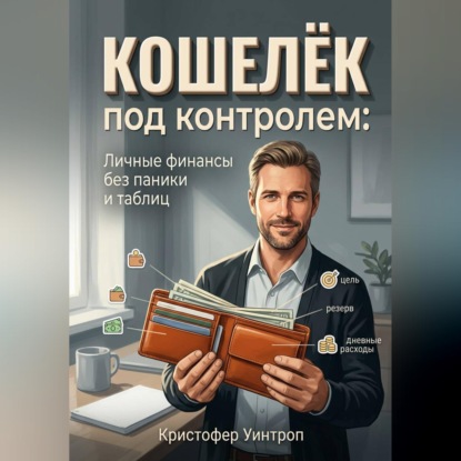 Обложка аудиокниги «Кошелёк под контролем: Личные финансы без паники и таблиц»
