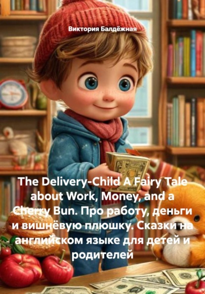 The Delivery-Child A Fairy Tale about Work, Money, and a Cherry Bun. Про работу, деньги и вишнёвую плюшку. Сказки на английском языке для детей и родителей