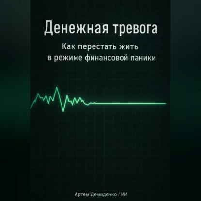 Обложка аудиокниги «Денежная тревога: Как перестать жить в режиме финансовой паники»