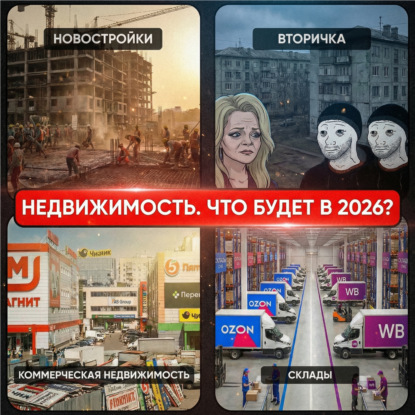 Недвижимость 2026. ЧТО ДАЛЬШЕ? Большой разбор: от ипотеки до стрит-ритейла (https://youtu.be/3DGbjEiYs18)