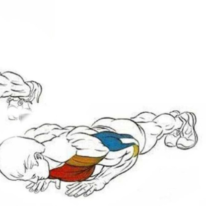 ️ Привычка N 37. Отжимания «кузнечиком»: 2 движения, которые возвращают телу силу