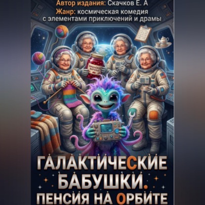 Обложка аудиокниги «Галактические бабушки.  Пенсия на орбите»