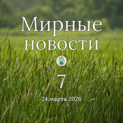 Мир начинается с правды. Мирные новости — 24 марта 2026