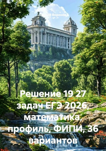 Решение 19 27 задач ЕГЭ 2026, математика, профиль, ФИПИ, 36 вариантов