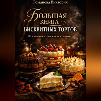 Обложка аудиокниги «Большая книга бисквитных тортов: от классики до современных вкусов»