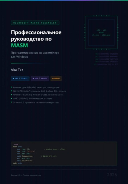 Профессиональное руководство по MASM