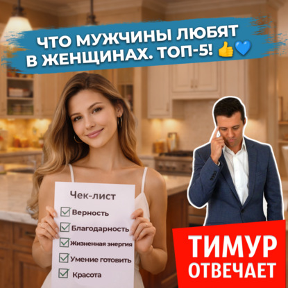 Что мужчины любят в женщинах. Топ-5! 