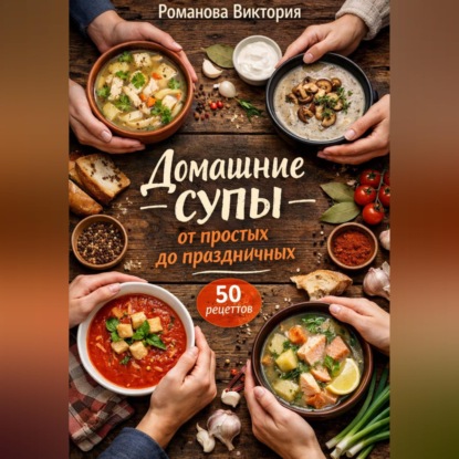 Обложка аудиокниги «Домашние супы: от простых до праздничных»