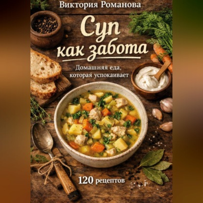 Обложка аудиокниги «Суп как забота: домашняя еда, которая успокаивает»