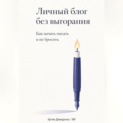 Личный блог без выгорания: Как начать писать и не бросить