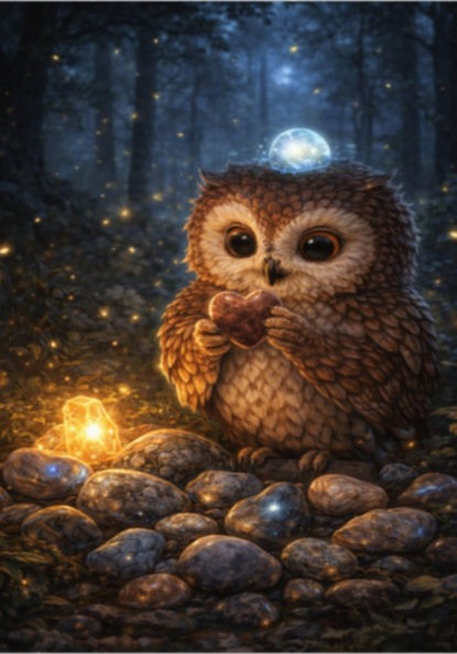 Сова Стеша и волшебные камешки