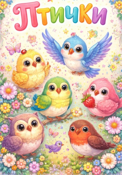 Раскраска для малышей "Птички"