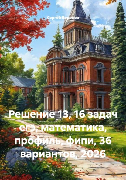 Решение 13, 16 задач егэ, математика, профиль, фипи, 36 вариантов, 2026