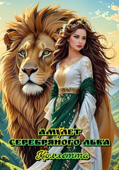 Амулет серебряного льва