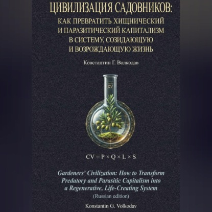 Обложка аудиокниги «Цивилизация Садовников: Как превратить хищнический и паразитический капитализм в систему, созидающую и возрождающую жизнь»