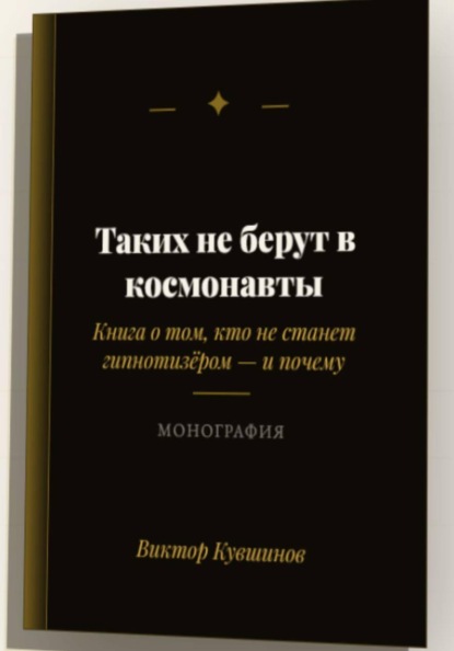 Таких не берут в космонавты