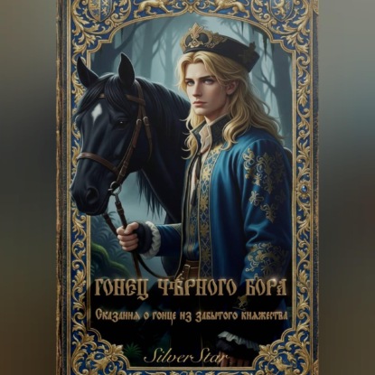 Обложка аудиокниги «Сказания о гонце из забытого княжества: Гонец Чёрного Бора.»
