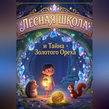 Обложка аудиокниги «Лесная школа и тайна золотого ореха»