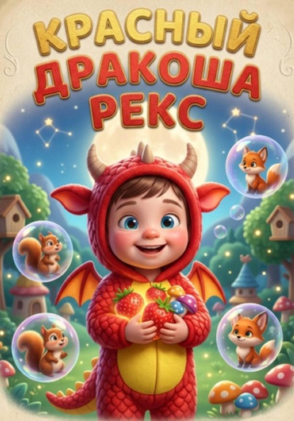 Красный дракоша Рекс