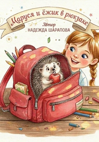 Маруся и ёжик в рюкзаке