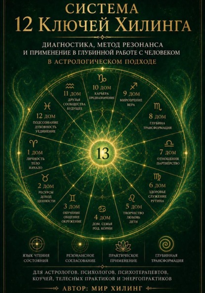 Система 12 Ключей Хилинга и астрологический круг. Исследовательская модель для профессиональных астрологов